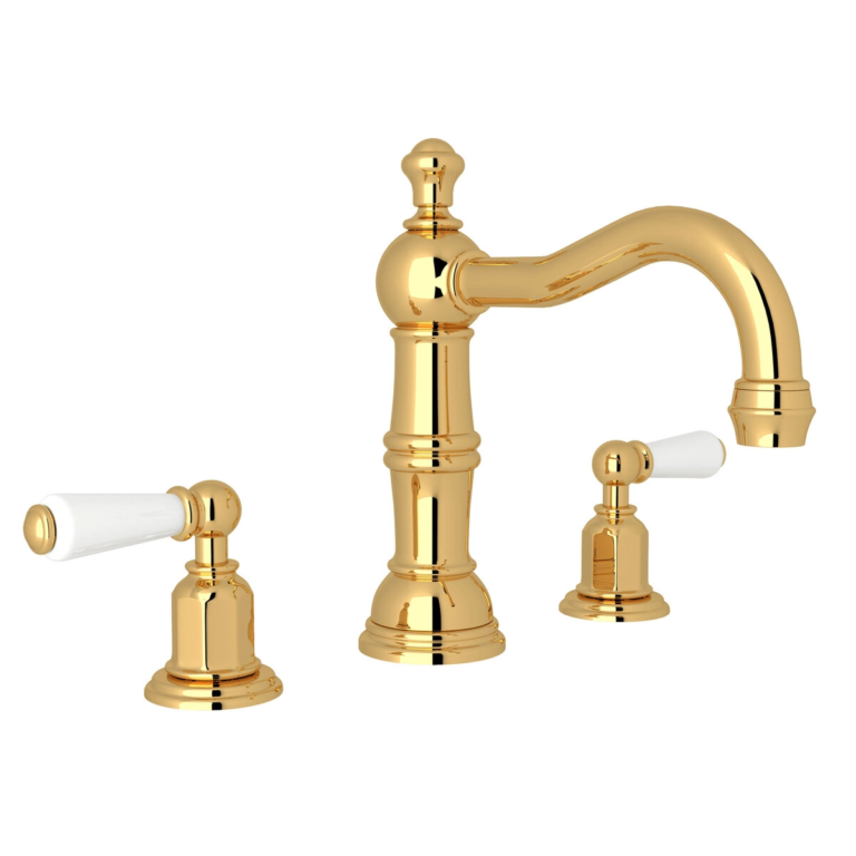 Perrin & Rowe widespread lavatory faucet Crown Bath & Kitchen